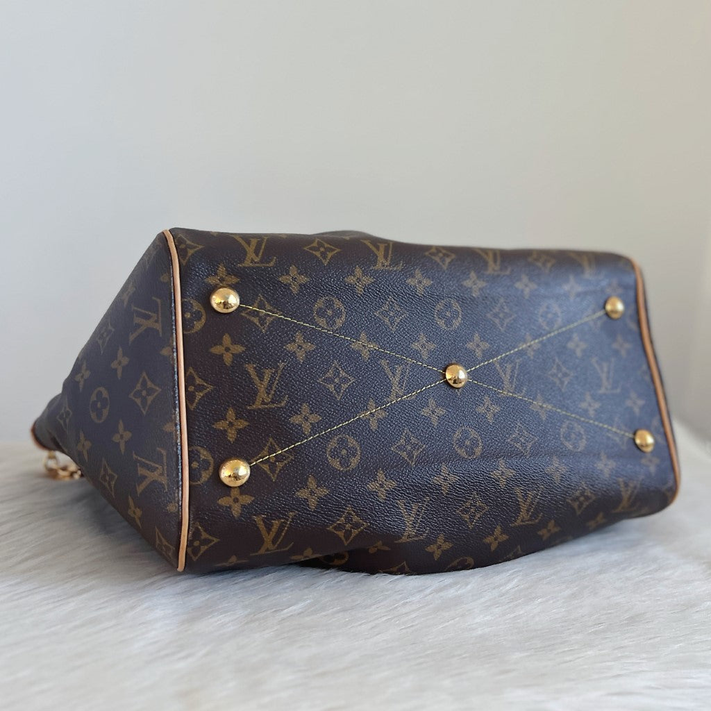 Louis Vuitton Signature Monogram Tivoli GM Shoulder Bag