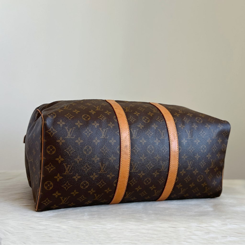 Louis Vuitton Iconic Monogram Keepall 50 Travel Bag Full Set