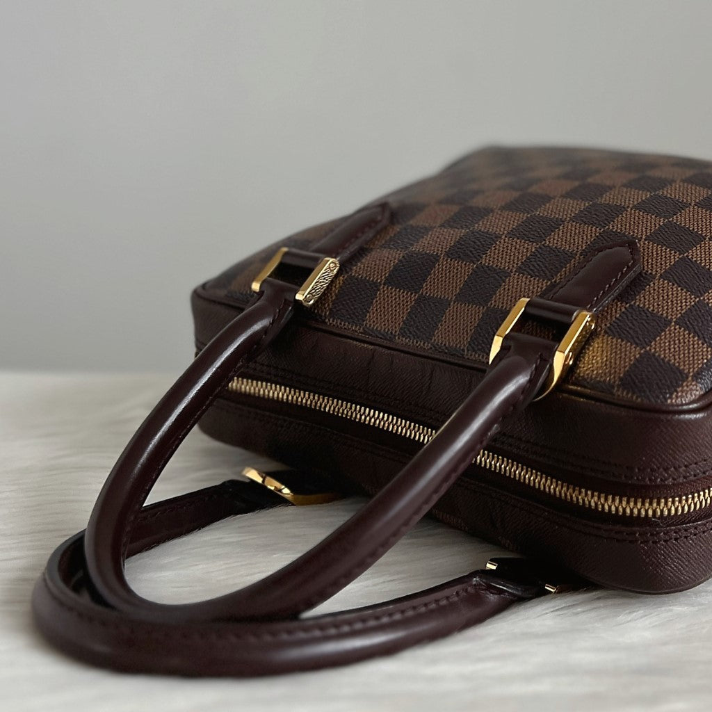 Louis Vuitton Signature Brera Damier Ebene Tote Bag Excellent