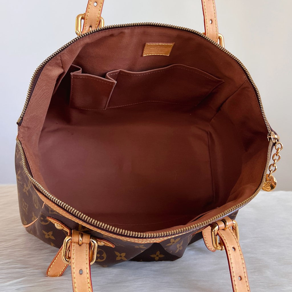 Louis Vuitton Signature Monogram Tivoli GM Shoulder Bag
