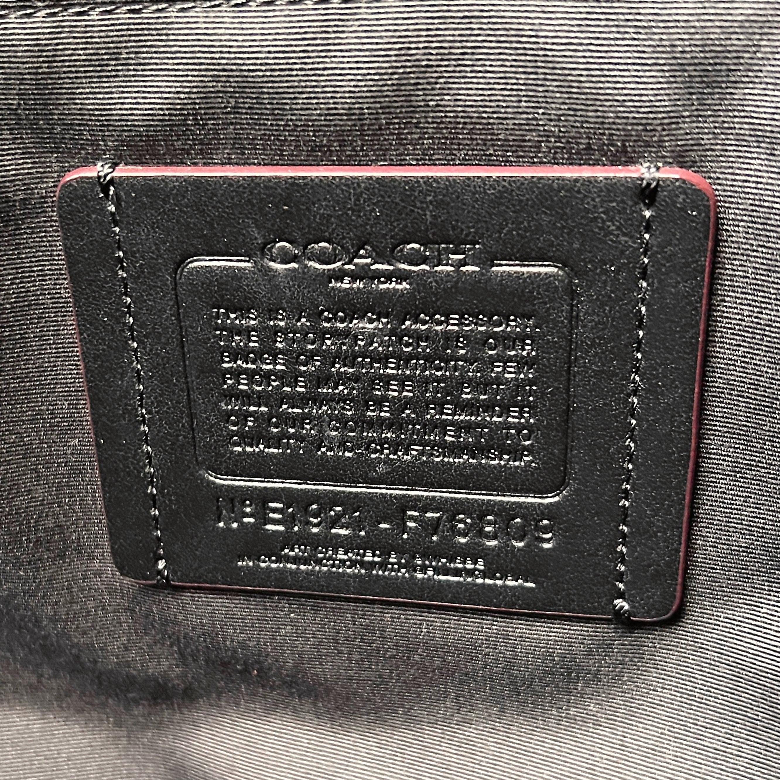 Coach Camo Print Oversized Weekend Shoulder Bag Excellent
