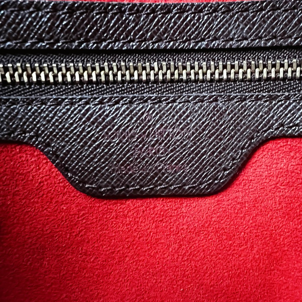 Louis Vuitton Signature Brera Damier Ebene Tote Bag Excellent
