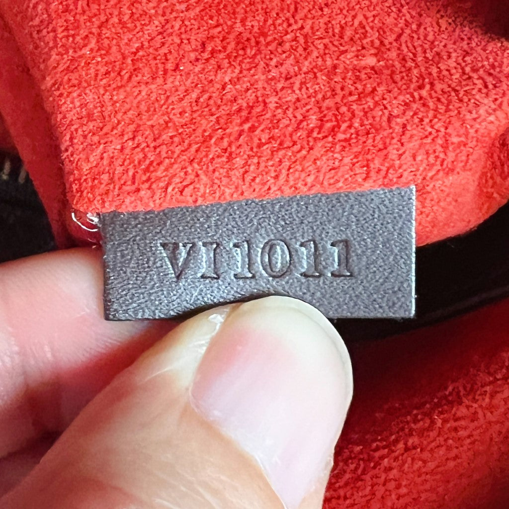 Louis Vuitton Signature Brera Damier Ebene Tote Bag Excellent