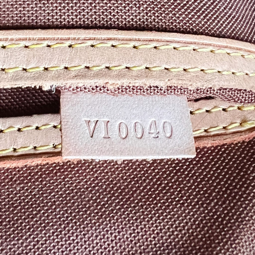 Louis Vuitton Signature Monogram Alma Tote + Lock & Key