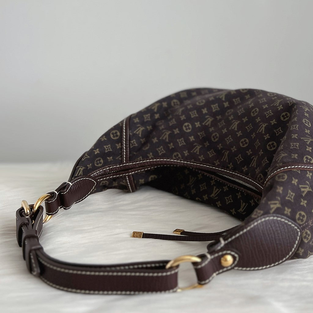 Louis Vuitton Mini Lin Manon Monogram Shoulder Bag Excellent