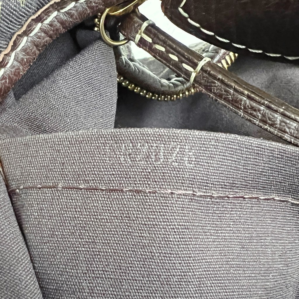 Louis Vuitton Mini Lin Manon Monogram Shoulder Bag Excellent