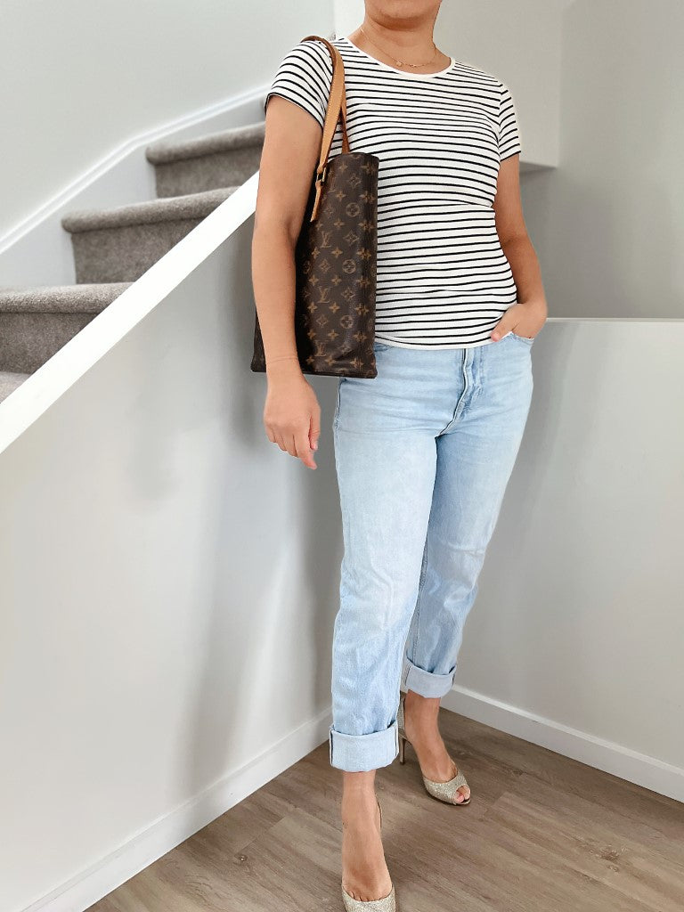 Louis Vuitton Signature Monogram Vavin GM Shoulder Bag