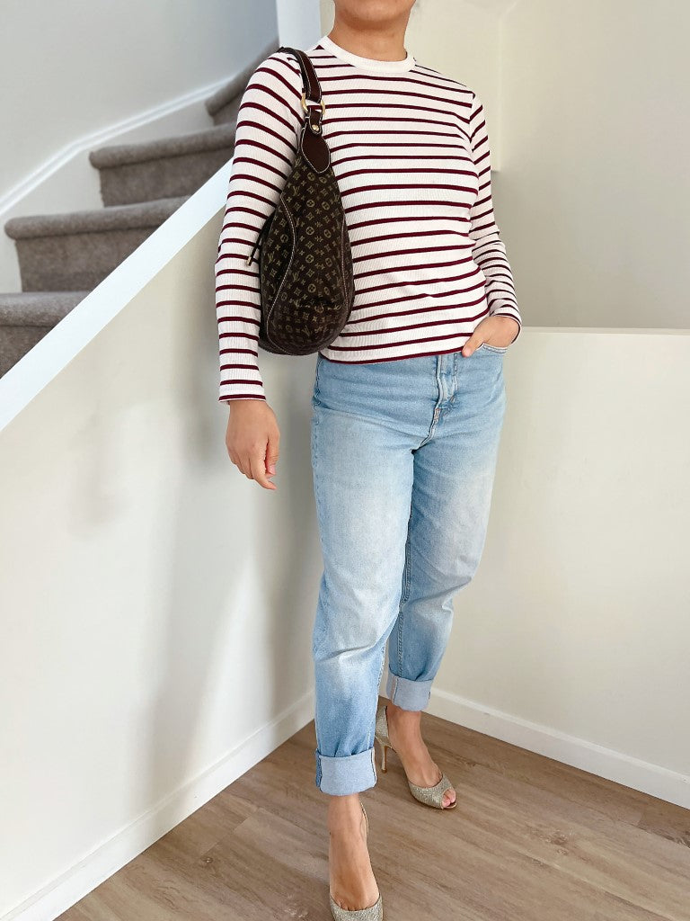 Louis Vuitton Mini Lin Manon Monogram Shoulder Bag Excellent