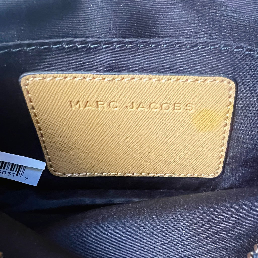 Marc Jacobs Tri-Tone Leather Camera Crossbody Shoulder Bag Excellent