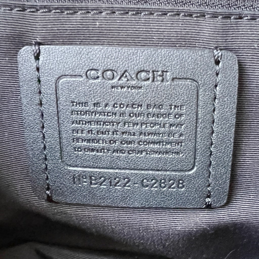 Coach Black Leather Camera Crossbody Shoulder Bag Excellent