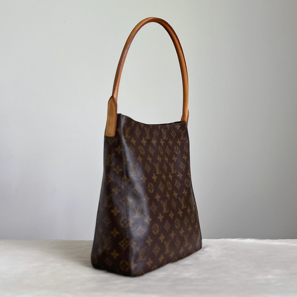 Louis Vuitton Signature Monogram Looping GM Shoulder Bag