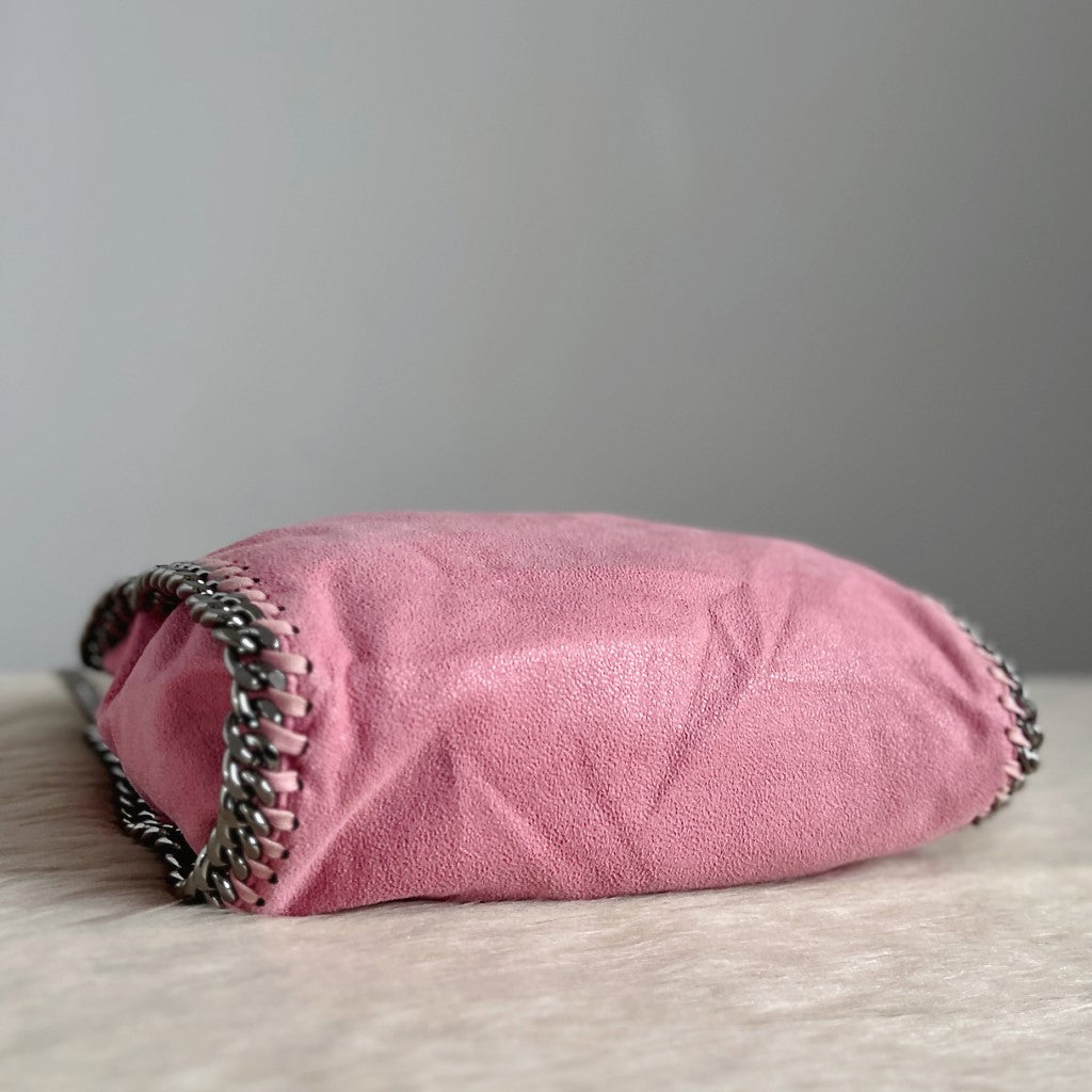 Stella Mccartney Pink Signature Falabella Mini 2 Way Shoulder Bag Excellent