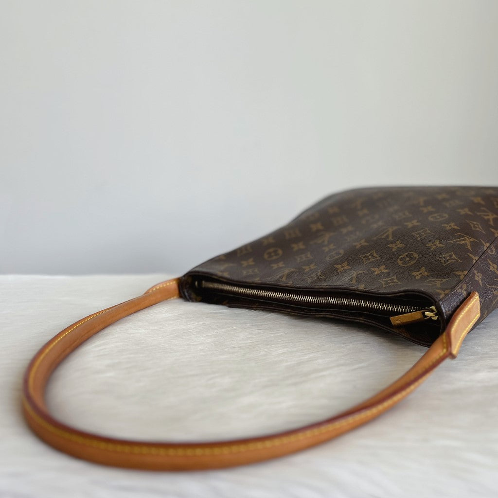 Louis Vuitton Signature Monogram Looping GM Shoulder Bag