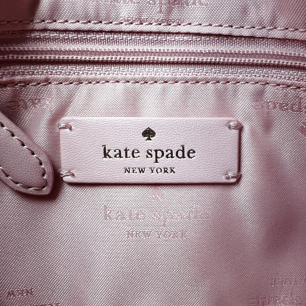 Kate Spade Pink Fur Quilted Small 2 Way Shoulder Bag Like New