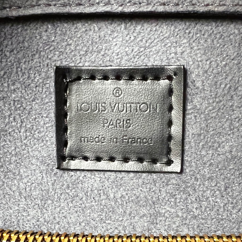 Louis Vuitton Black Epi Leather Pont Neuf Triple Compartment Tote Bag Excellent