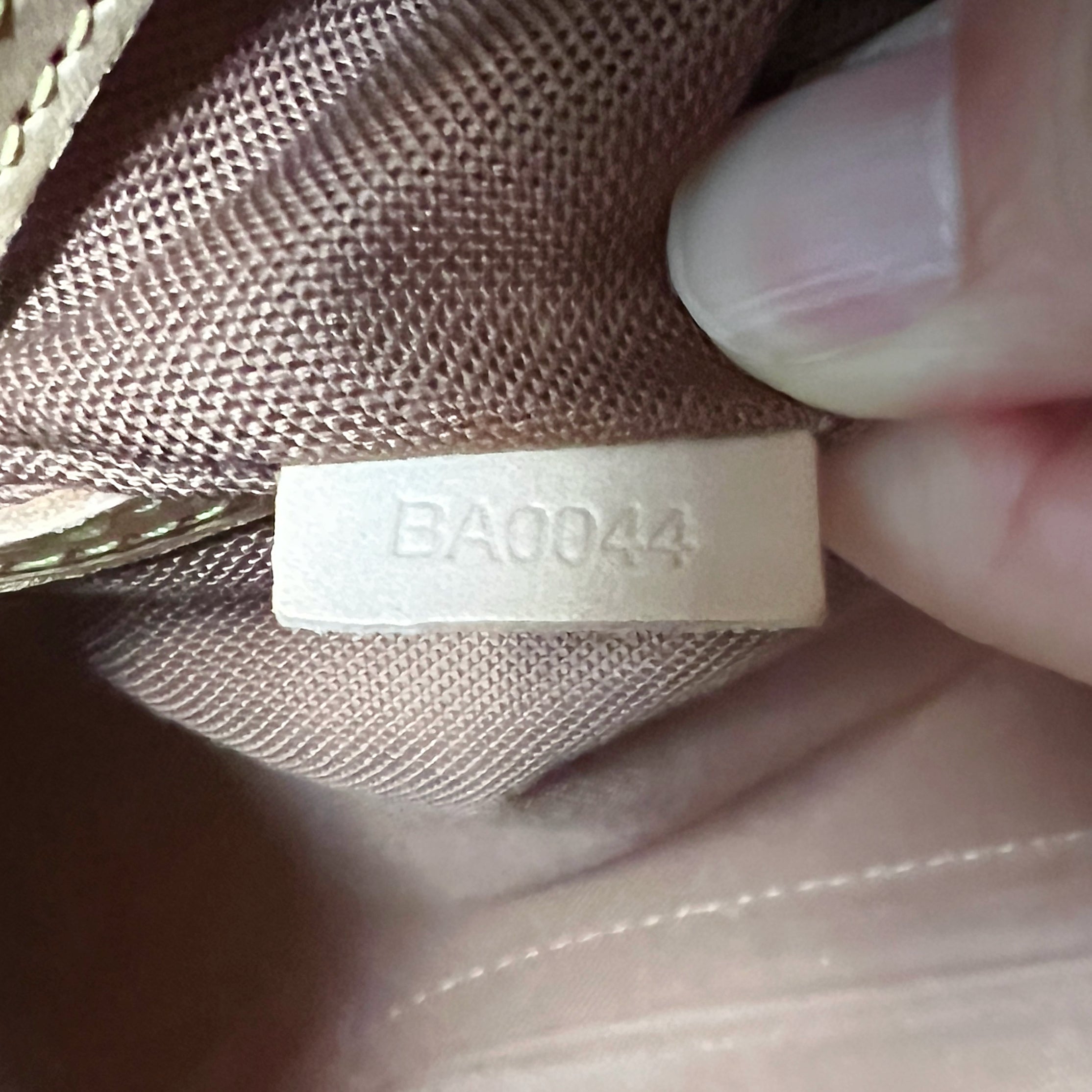 Louis Vuitton Signature Monogram Alma Tote + Lock & Key