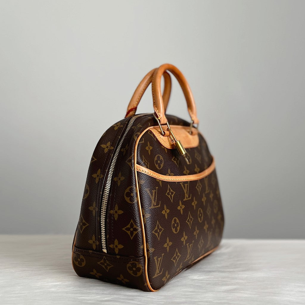 Louis Vuitton Signature Monogram Trouville Tote