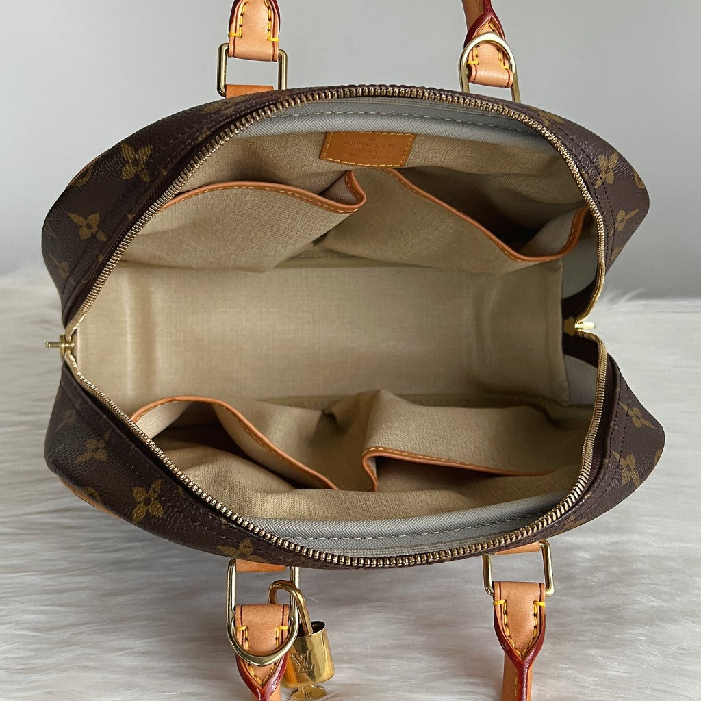 Louis Vuitton Signature Monogram Trouville Tote