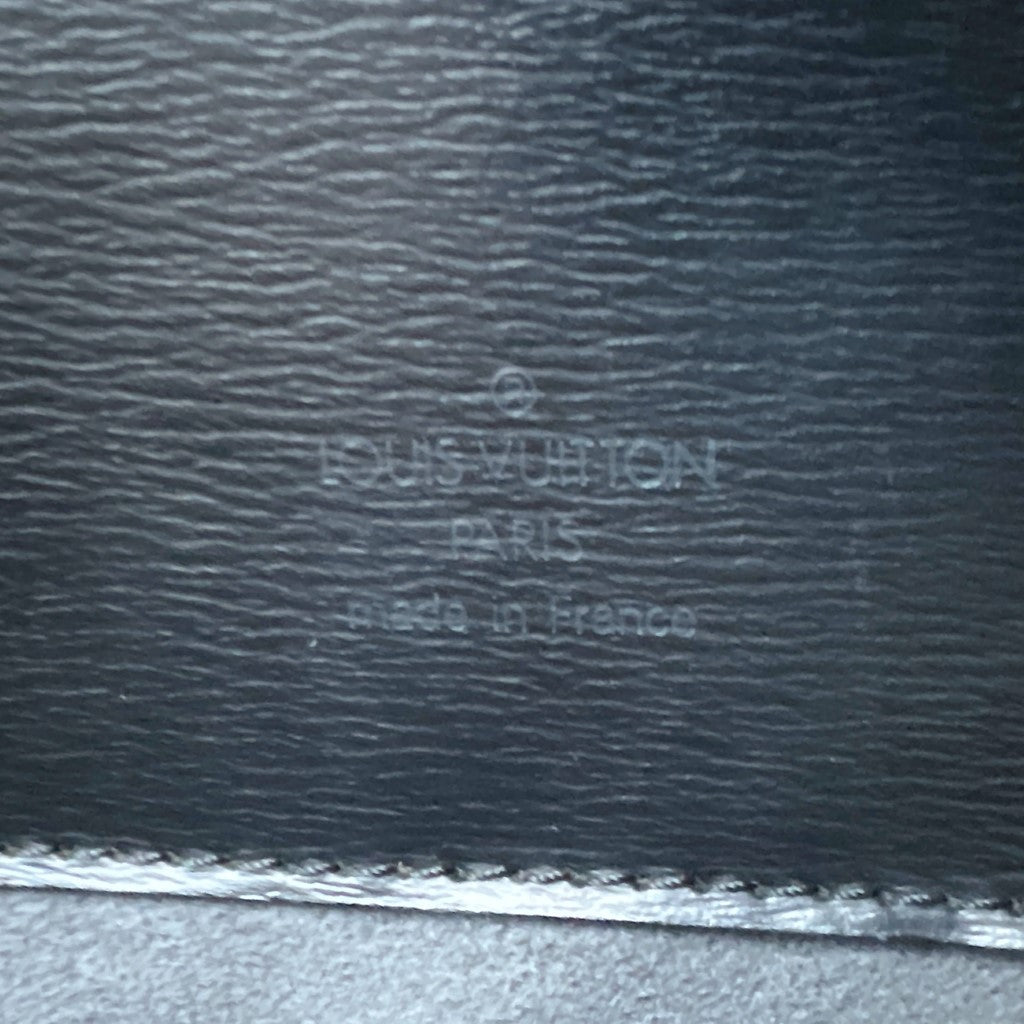 Louis Vuitton Black Epi Leather Cluny Shoulder Bag Excellent