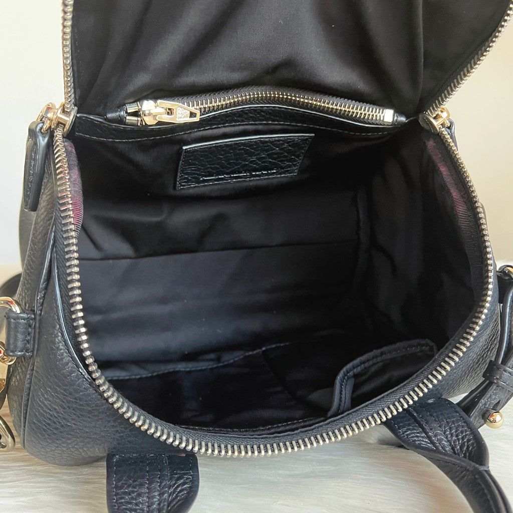 Alexander Wang Black Leather Rockie 2 Way Shoulder Bag Excellent