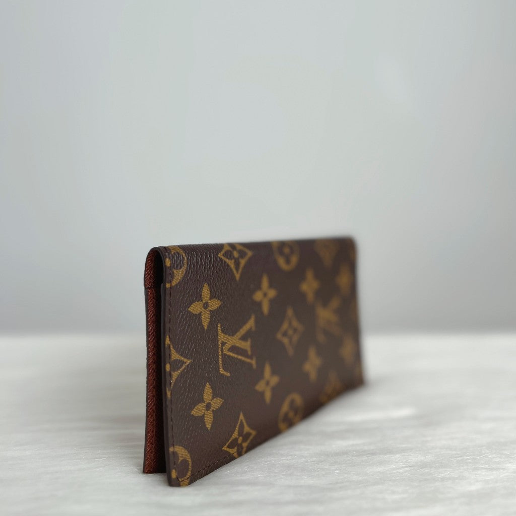 Louis Vuitton Signature Monogram Bi Fold Wallet Excellent