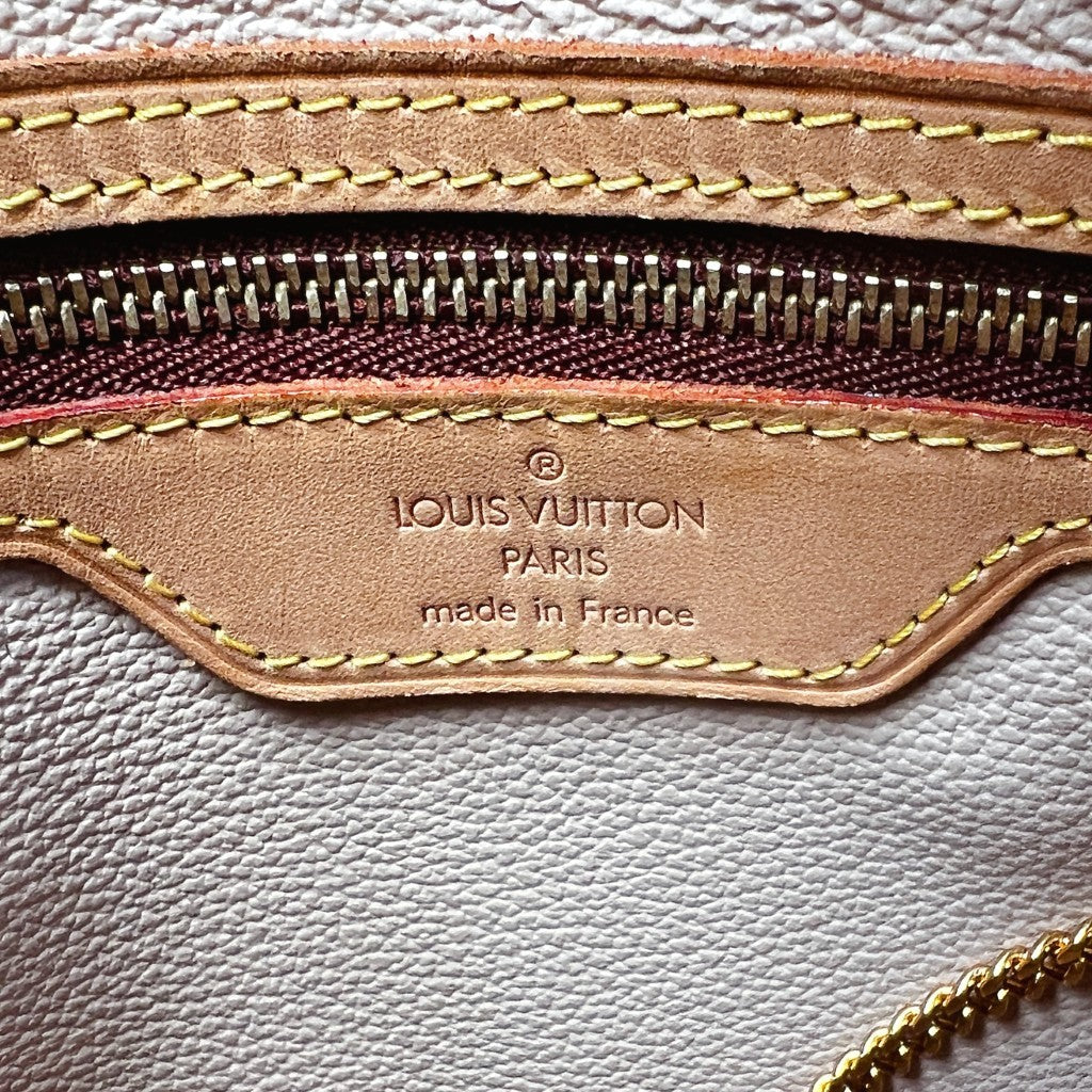Louis Vuitton Signature Monogram Bucket PM Shoulder Bag