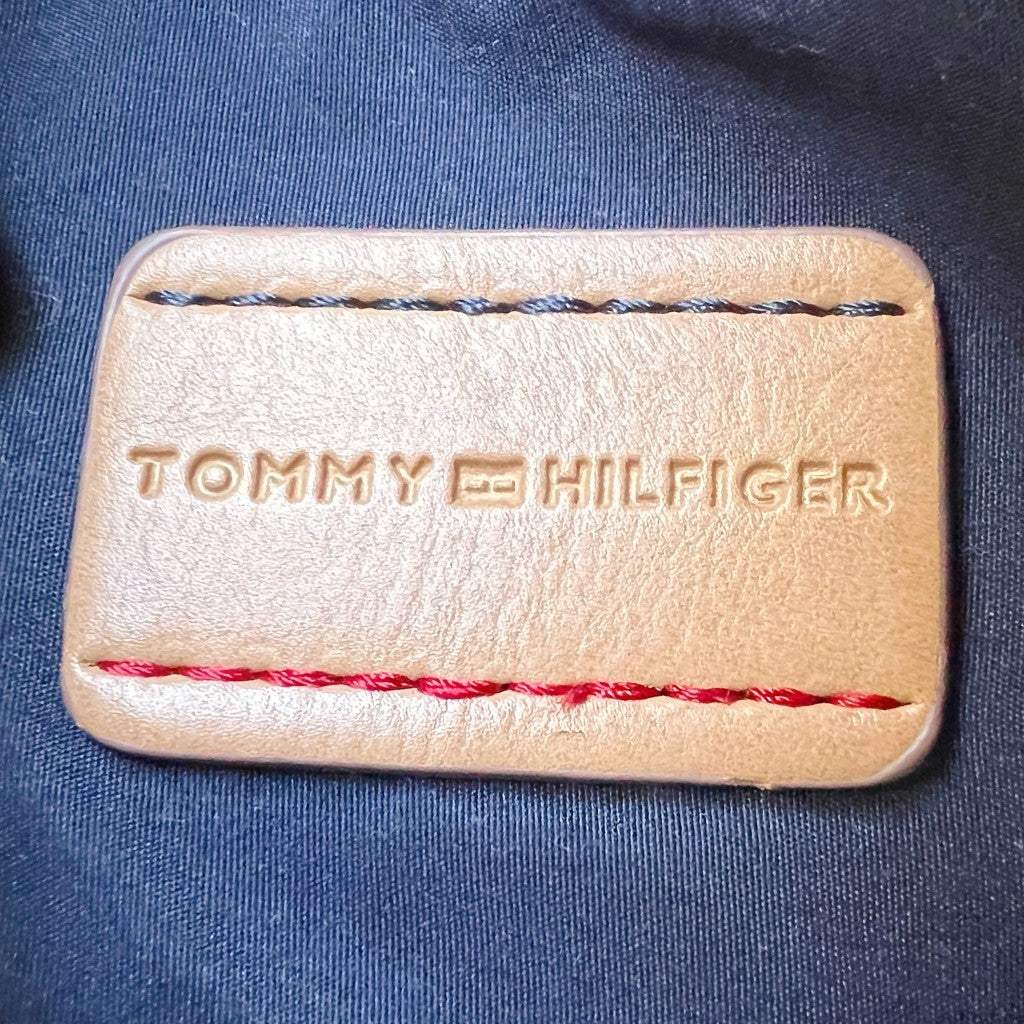 Tommy Hilfiger Navy H Pattern Small 2 Way Backpack