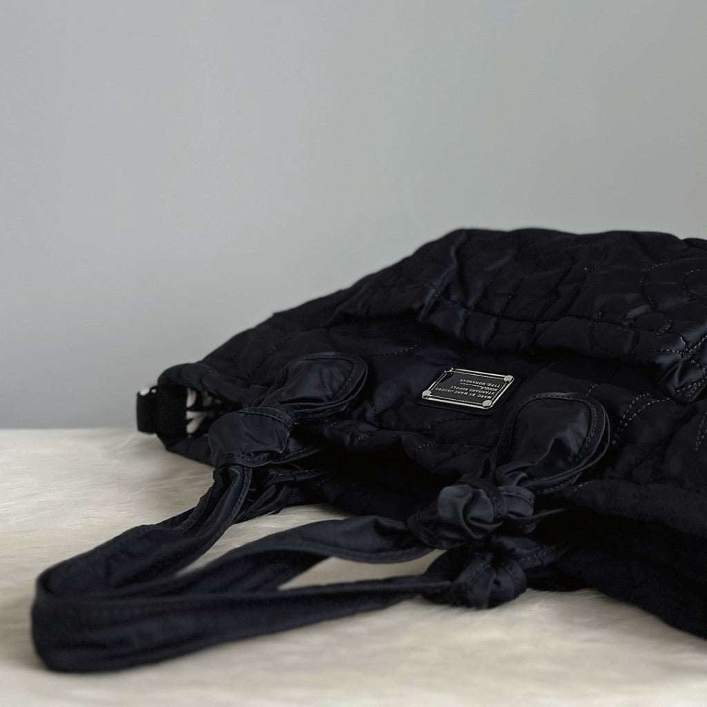 Marc Jacobs Black Large Weekend 2 Way Shoulder Bag Excellent