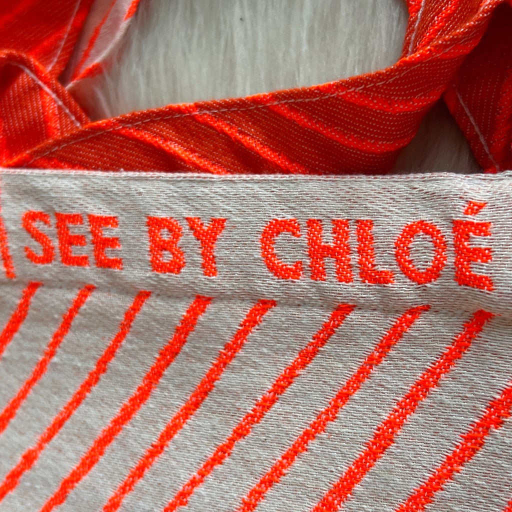 See by Chloe Paris Holiday Beach 2 Way Shoulder Bag Excellent
