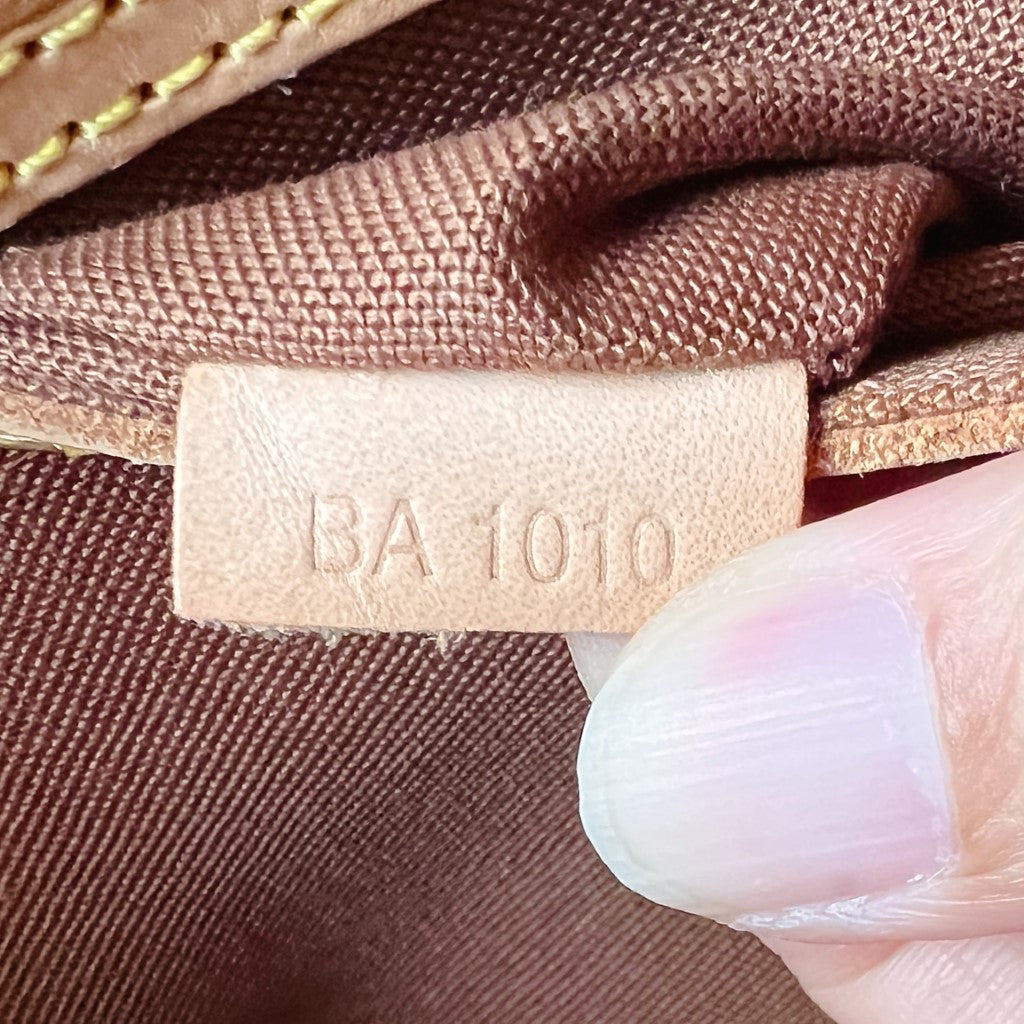 Louis Vuitton Signature Monogram Alma Tote + Lock & Key