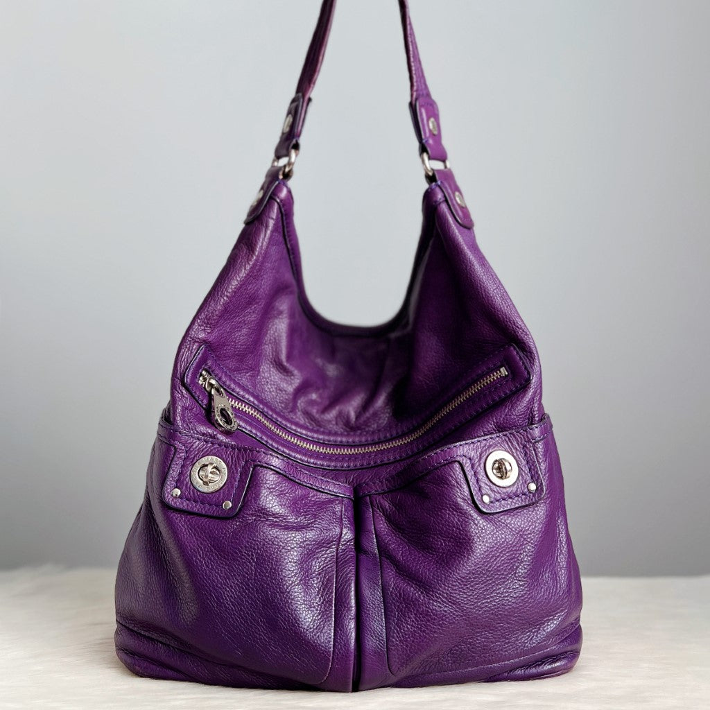 MARC by Marc Jacobs purple factory bag