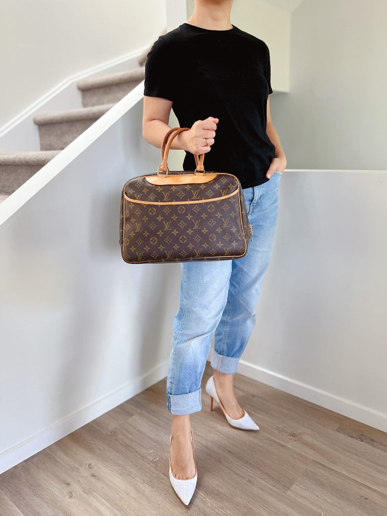 Louis Vuitton Signature Monogram Deauville Tote