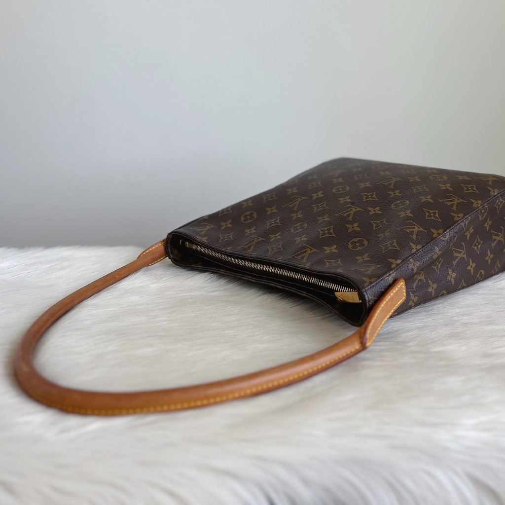 Louis Vuitton Signature Monogram Looping GM Shoulder Bag