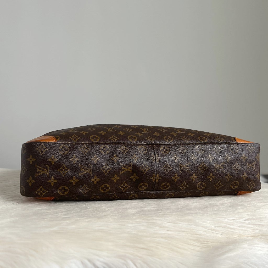 Louis Vuitton Signature Monogram Promenade Large Weekend Shoulder Bag