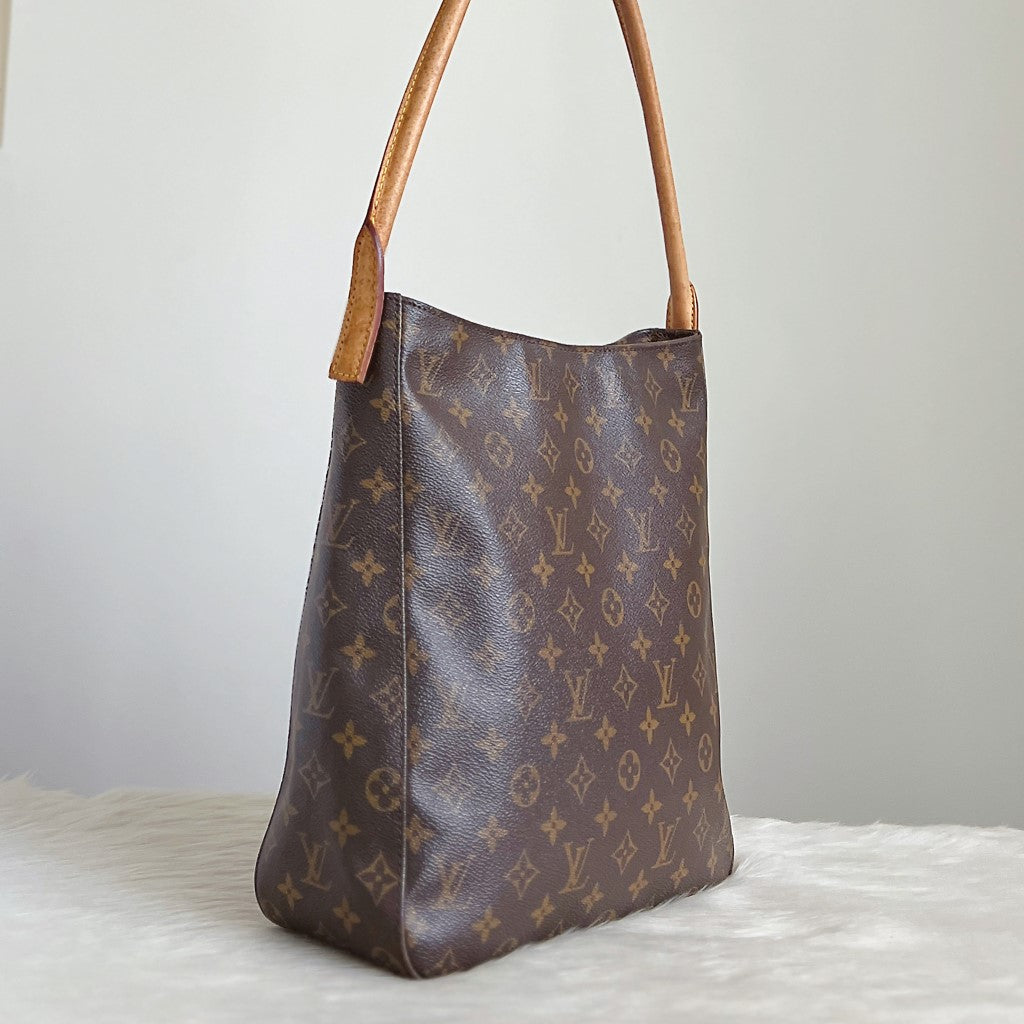 Louis Vuitton Signature Monogram Looping GM Shoulder Bag