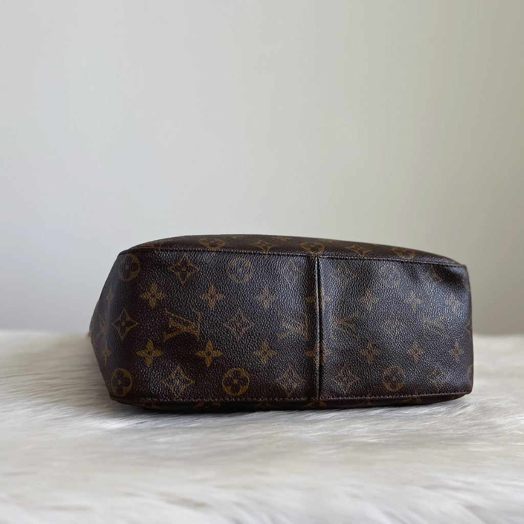 Louis Vuitton Signature Monogram Looping GM Shoulder Bag