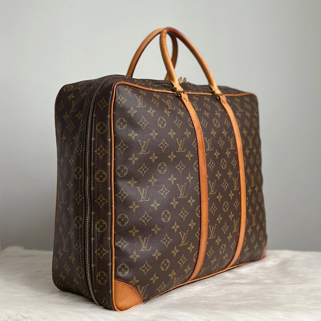 Louis Vuitton Signature Monogram Sirius 50 Travel Bag Suitcase