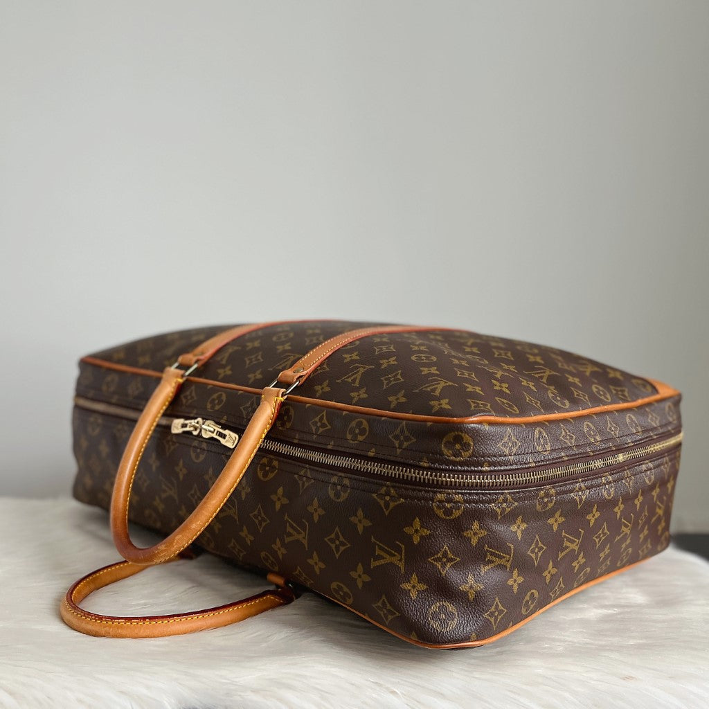 Louis Vuitton Signature Monogram Sirius 50 Travel Bag Suitcase