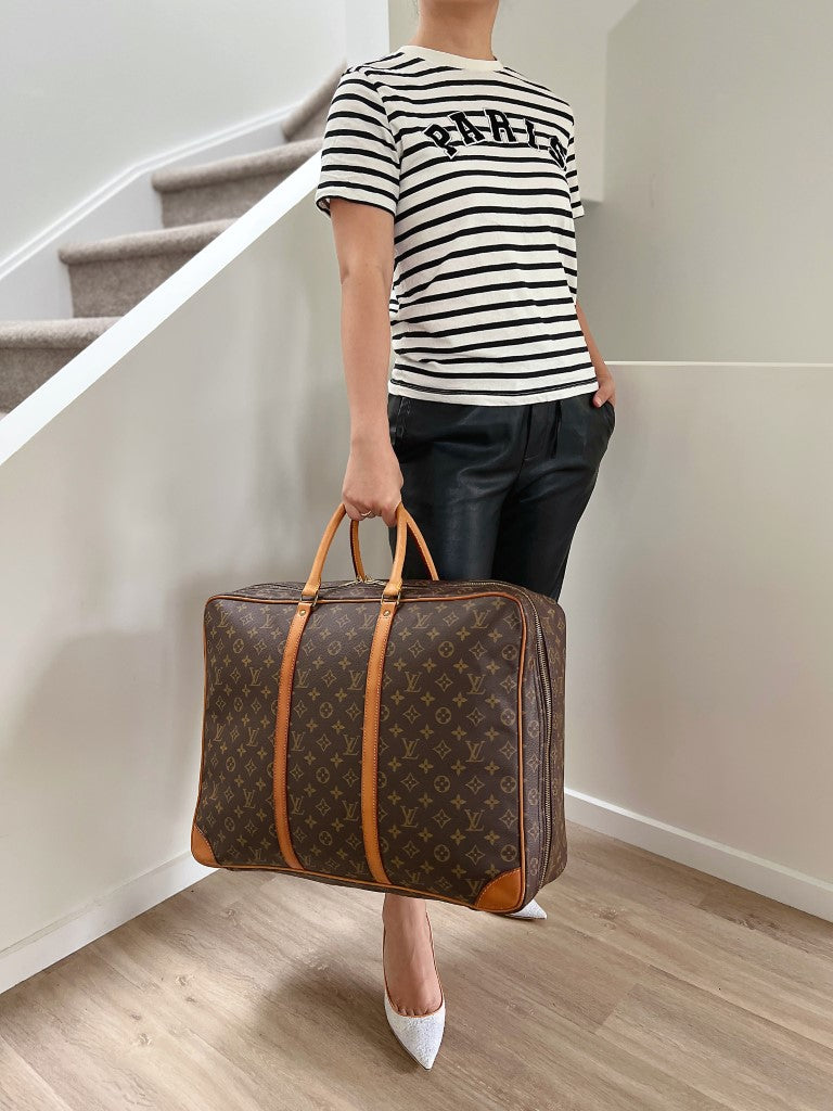 Louis Vuitton Signature Monogram Sirius 50 Travel Bag Suitcase