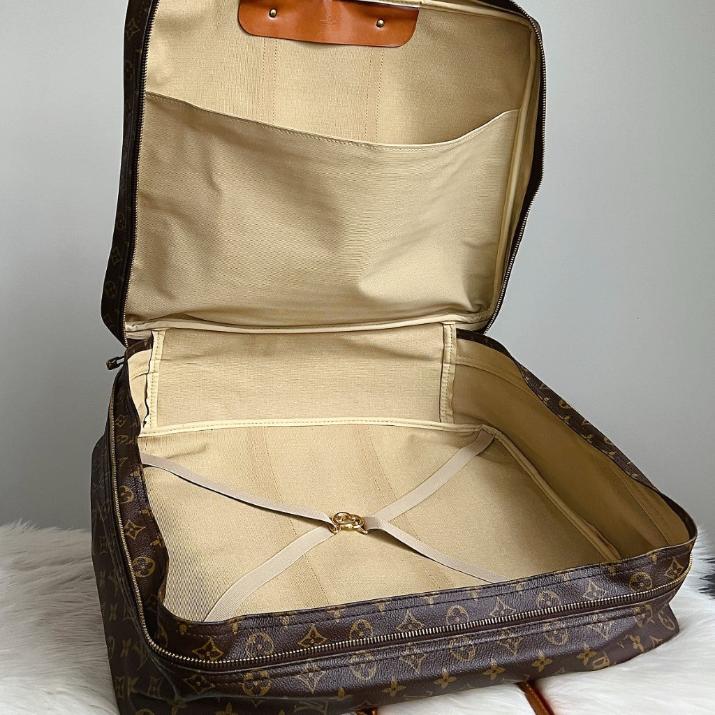 Louis Vuitton Signature Monogram Sirius 50 Travel Bag Suitcase