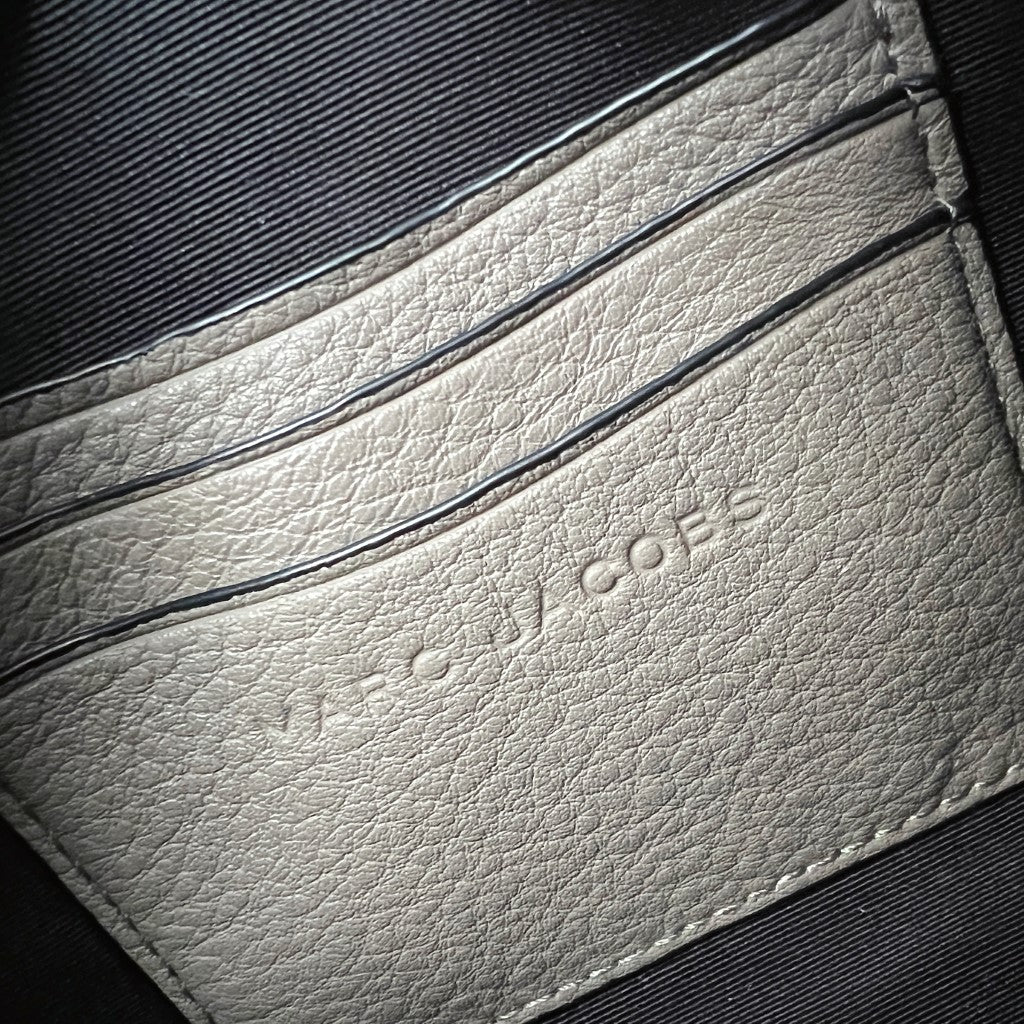 Marc Jacobs Two Tone Leather Camera Crossbody Shoulder Bag