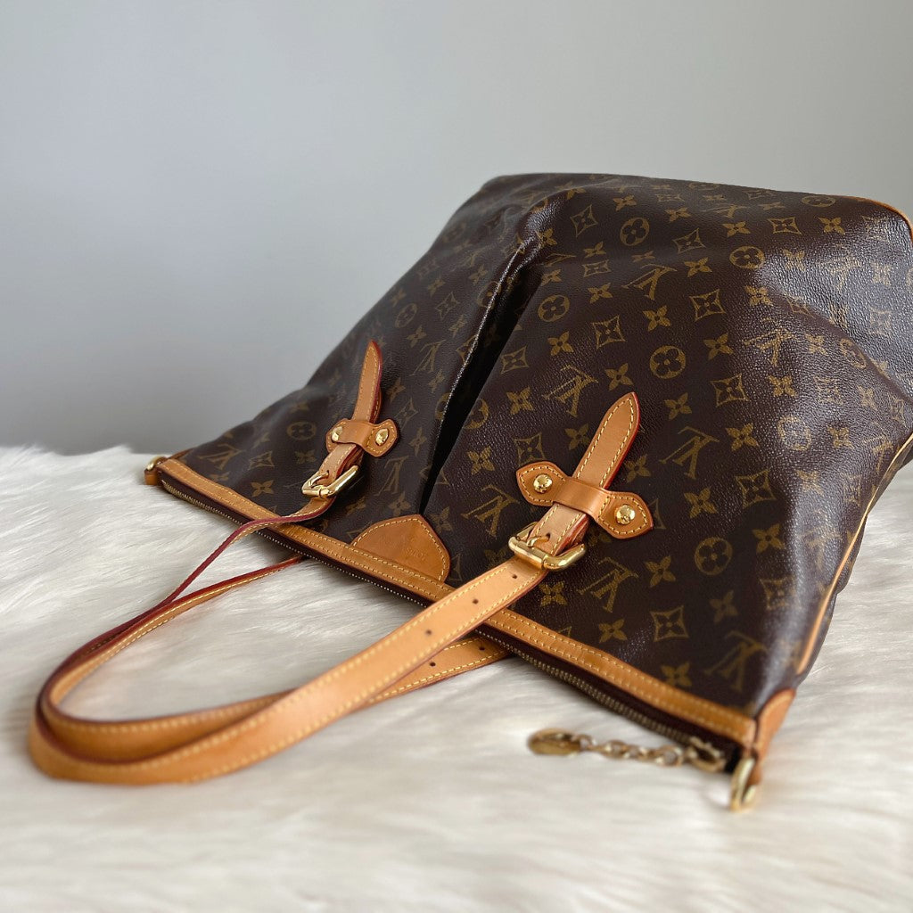 Louis Vuitton Signature Monogram Palermo GM Large 2 Way Shoulder Bag