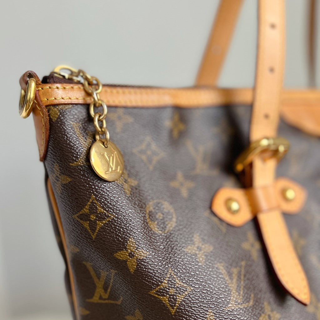Louis Vuitton Signature Monogram Palermo GM Large 2 Way Shoulder Bag