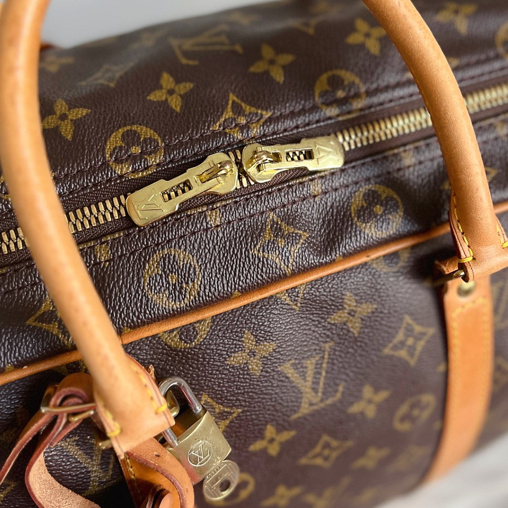 Louis Vuitton Signature Monogram Sirius 45 Travel Bag Suitcase Full Set