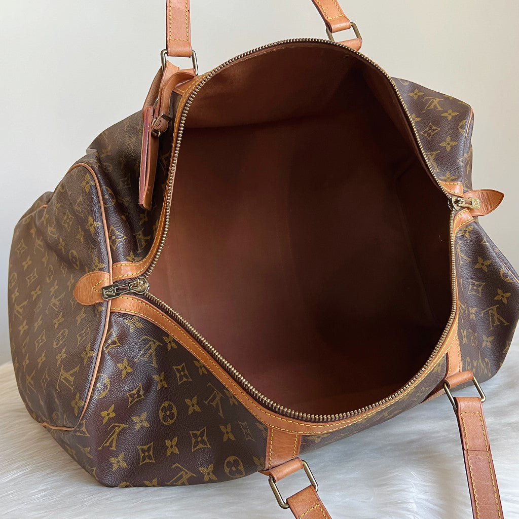 Louis Vuitton Signature Monogram Sac Souple 55 Travel Bag