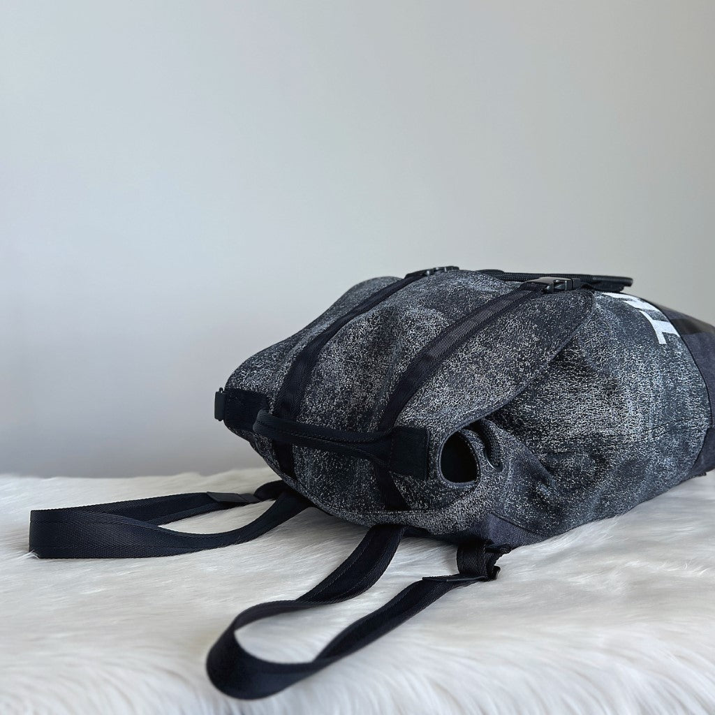 Diesel Double Buckle Oversized Outdoor Backpack Like New