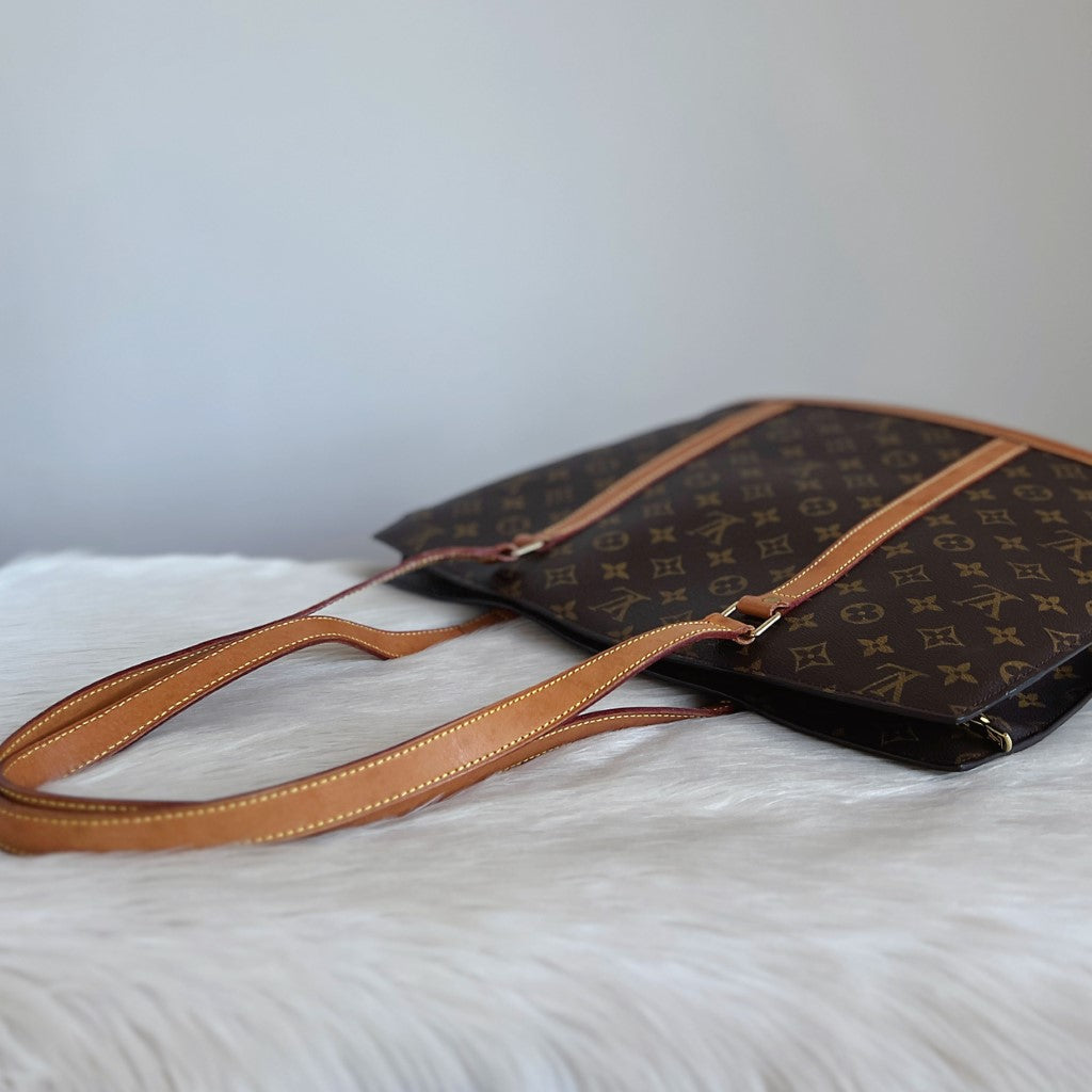 Louis Vuitton Signature Monogram Babylone Large Shoulder Bag