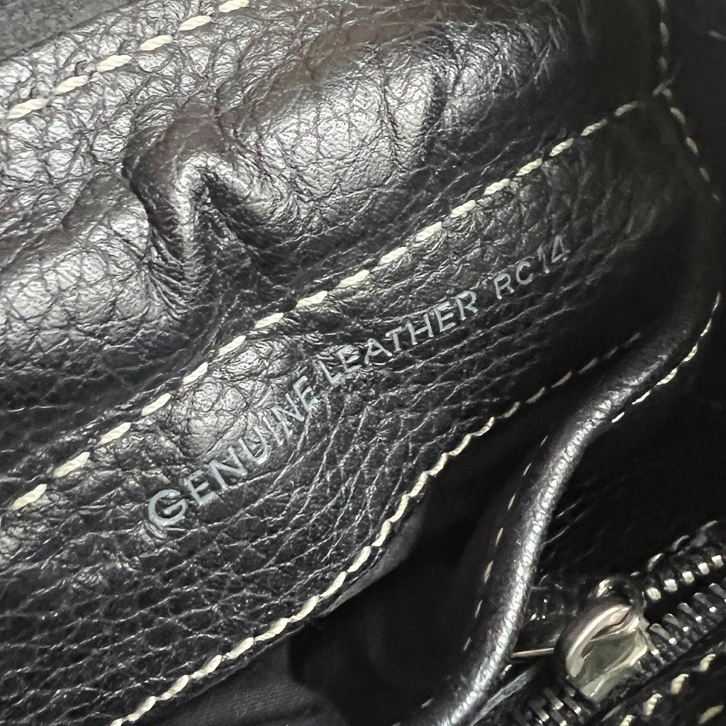 Tod's Black Leather Iconic Princess Diana Shoulder Bag Like New