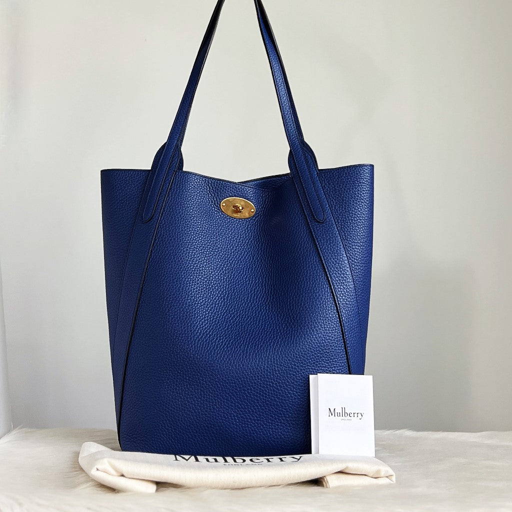 Navy blue mulberry bag online