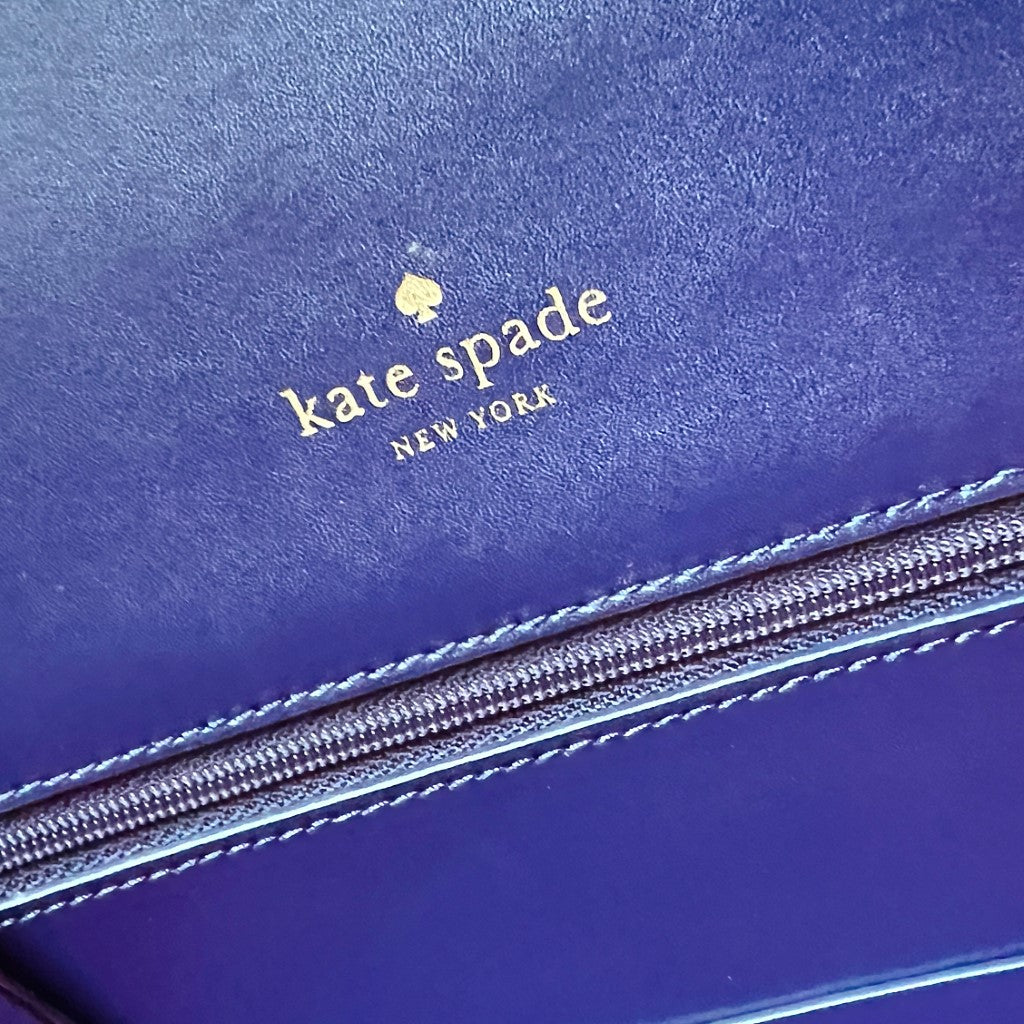 Kate Spade Adorable Pattern Detail Leather Shoulder Bag Excellent